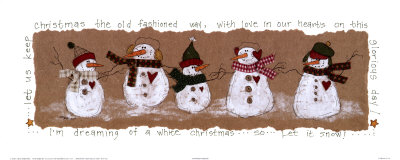 Snowmen Friends by C. Robertson Pricing Limited Edition Print image