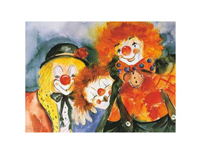 Frohliches Trio by Ute S. Mertens Pricing Limited Edition Print image