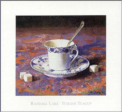 Italian Teacup by Randall Lake Pricing Limited Edition Print image