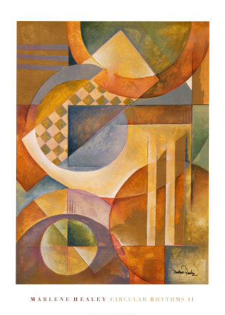 Circular Rhythms Ii by Marlene Healey Pricing Limited Edition Print image