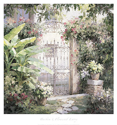 Flowered Entry by Haibin Pricing Limited Edition Print image