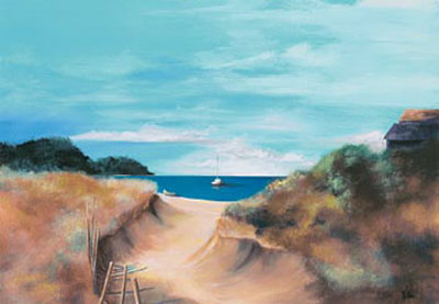 Coastal Landscape I by Wilbur Pricing Limited Edition Print image