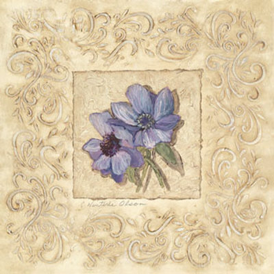 Peony Scroll Ii by Charlene Winter Olson Pricing Limited Edition Print image
