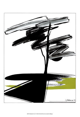 Minimalist Tree Iv by Jennifer Goldberger Pricing Limited Edition Print image