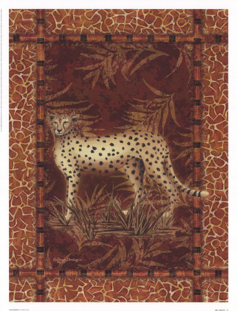 Lone Cheetah by Kathleen Denis Pricing Limited Edition Print image