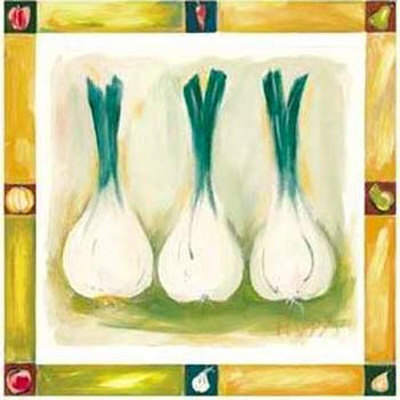 Onions Mosaic by Heinz Voss Pricing Limited Edition Print image