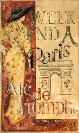 Vintage Paris by Fabrice De Villeneuve Pricing Limited Edition Print image