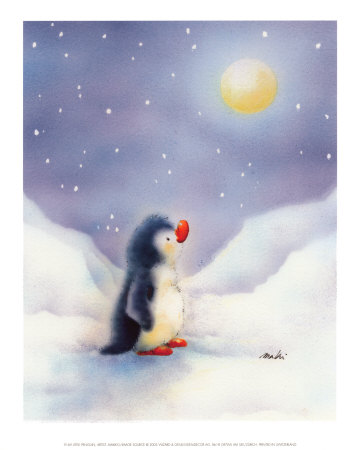 Little Penguin by Makiko Pricing Limited Edition Print image
