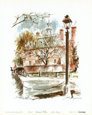 Governor's Palace by John Haymson Pricing Limited Edition Print image