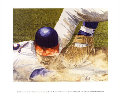 Dust At The Hot Corner by Dwight Baird Pricing Limited Edition Print image