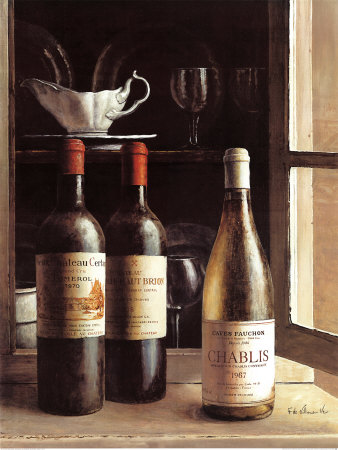 White Wine Cabinet by Fabrice De Villeneuve Pricing Limited Edition Print image