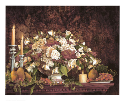 Roses & Candles by Consuelo Gamboa Pricing Limited Edition Print image