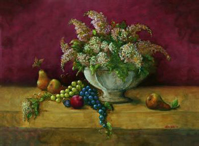 Crepe Myrtle And Fruit by Lisa White Pricing Limited Edition Print image