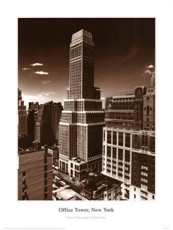 Office Tower Ny by Ralph Uicker Pricing Limited Edition Print image