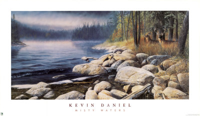 Misty Waters by Kevin Daniel Pricing Limited Edition Print image
