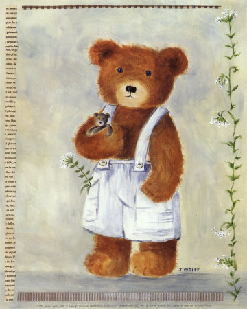 Nounours ''Adrien'' by Joëlle Wolff Pricing Limited Edition Print image