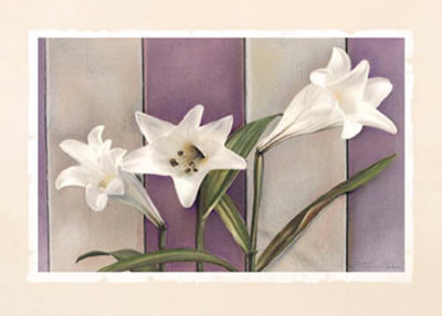Three Lilies by Tamara Ross Pricing Limited Edition Print image