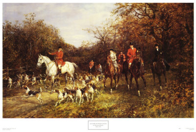 Autumn Hunt by Heywood Hardy Pricing Limited Edition Print image