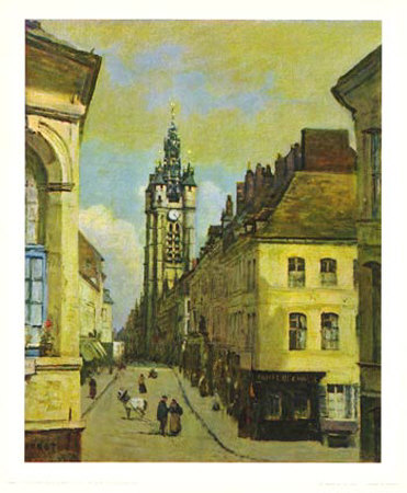 Belfry At Douai by Jean-Baptiste-Camille Corot Pricing Limited Edition Print image