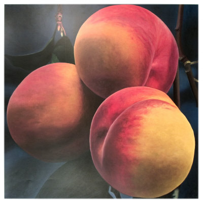 Peaches by Karin Kneffel Pricing Limited Edition Print image