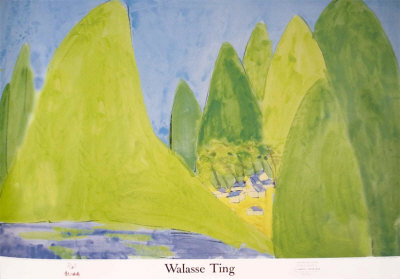 Spring Landscape by Walasse Ting Pricing Limited Edition Print image