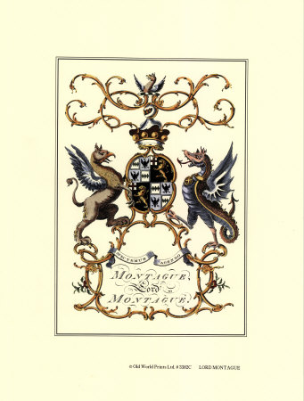Lord Montague by Jacobs Peerage Pricing Limited Edition Print image