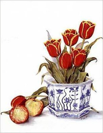 Tempting Tulips by Linda Lord Pricing Limited Edition Print image