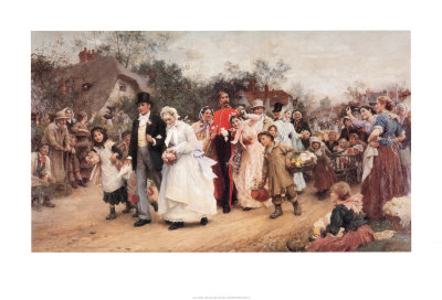 The Wedding by Samuel Luke Fildes Pricing Limited Edition Print image
