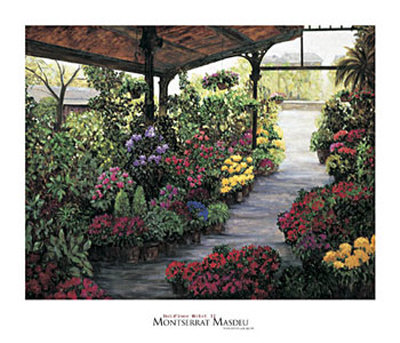 Paris Flower Market Ii by Montserrat Masdeu Pricing Limited Edition Print image
