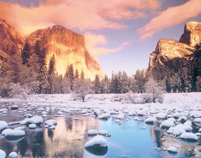 Yosemite Sunset by Ewing Galloway Pricing Limited Edition Print image