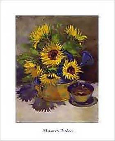 Sunflowers In The Spot-E0 by Maureen Jordan Pricing Limited Edition Print image
