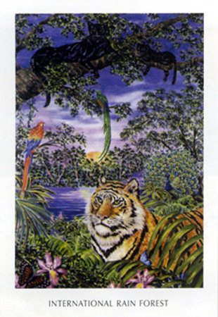 International Rain Forest by Janet Law Pricing Limited Edition Print image