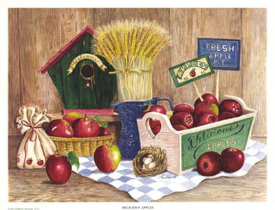 Delicious Apples by Consuelo Gamboa Pricing Limited Edition Print image