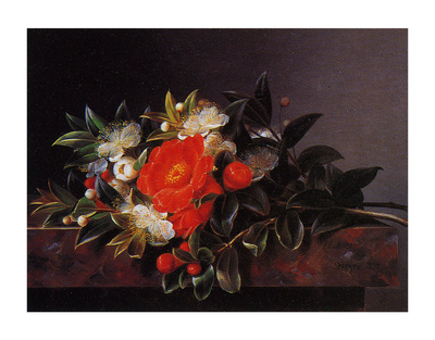 Camellia's Hypericum by Johan Laurentz Jensen Pricing Limited Edition Print image