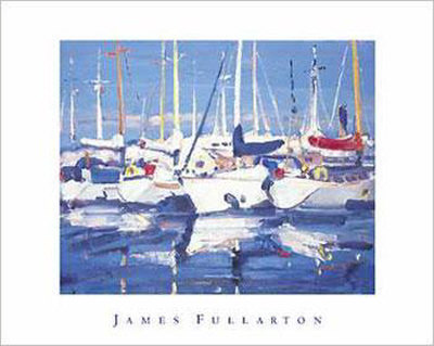 Yachts At Troon Marina by James Fullarton Pricing Limited Edition Print image