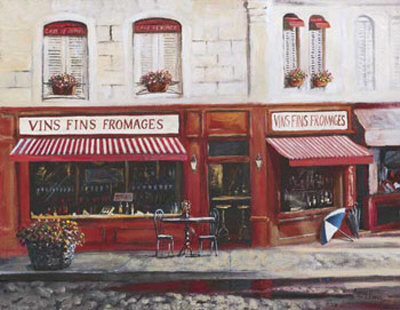 Vins Fins Fromages by Ronald Lewis Pricing Limited Edition Print image