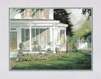 Screened In Porch With Garden by Steve Zazenski Pricing Limited Edition Print image