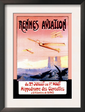 Rennes Aviation by F. Boursier Pricing Limited Edition Print image