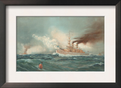 First Class Battle Ships by Werner Pricing Limited Edition Print image