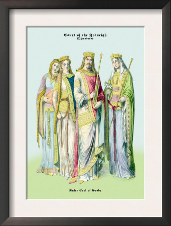 Ruler Carl Of Grode And The Court Of The Francigh by Richard Brown Pricing Limited Edition Print image