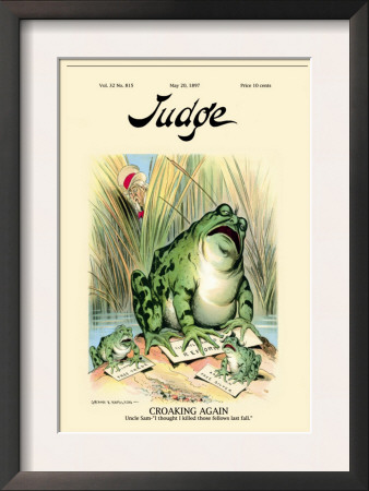 Judge Magazine: Croaking Again by Grant Hamilton Pricing Limited Edition Print image