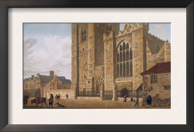 West Front Of St. Patrick's Cathedral, 1793 by James Malton Pricing Limited Edition Print image