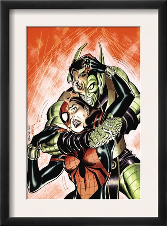 Amazing Spider-Girl #29 Cover: Spider-Girl And Green Goblin by Ron Frenz Pricing Limited Edition Print image