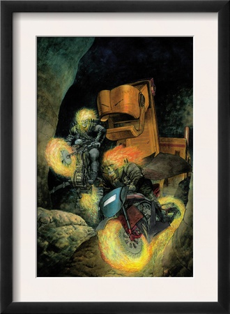 Ghost Riders: Heavens On Fire #3 Cover: Ghost Rider by Das Pastoras Pricing Limited Edition Print image