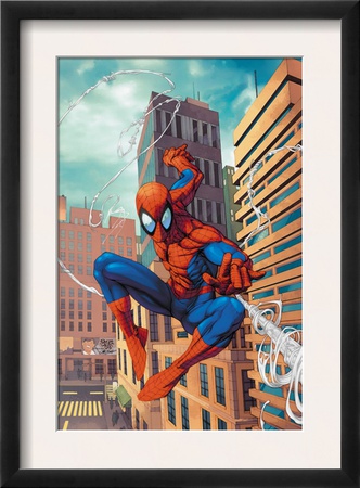 Marvel Age Spider-Man #18 Cover: Spider-Man by Roger Cruz Pricing Limited Edition Print image