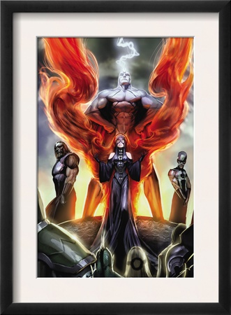 Realm Of Kings Inhumans #1 Cover: Medusa, Karnak And Gorgon by Stejpan Seijic Pricing Limited Edition Print image