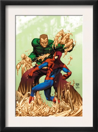 Marvel Age Spider-Man #17 Cover: Spider-Man And Sandman by Roger Cruz Pricing Limited Edition Print image