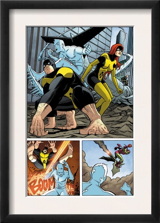 X-Men: First Class #11 Group: Beast, Iceman And Marvel Girl by Nick Dragotta Pricing Limited Edition Print image