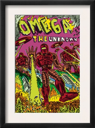 Omega: The Unknown #7 Cover: Marvel Universe by Farel Dalrymple Pricing Limited Edition Print image