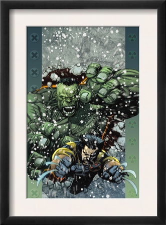 Ultimate Wolverine Vs. Hulk #5 Cover: Wolverine And Hulk by Leinil Francis Yu Pricing Limited Edition Print image